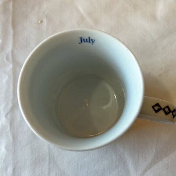 Pillsbury Doughboy Fine Porcelain Collector Mug July Independence Day - Picture 5 of 6